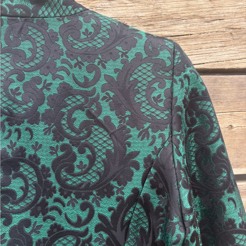 Bianca Nygård Brocade Jacket Sz 8 - Picture 10 of 13